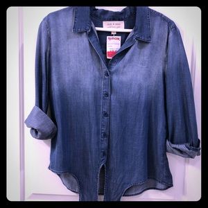 Chambray button down